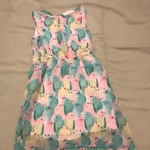 Girls bird dress